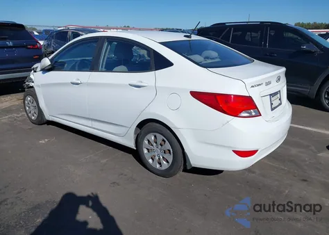 2016 Hyundai Accent Se z USA, uszkodzony, nr VIN KMHCT4AE7GU077758